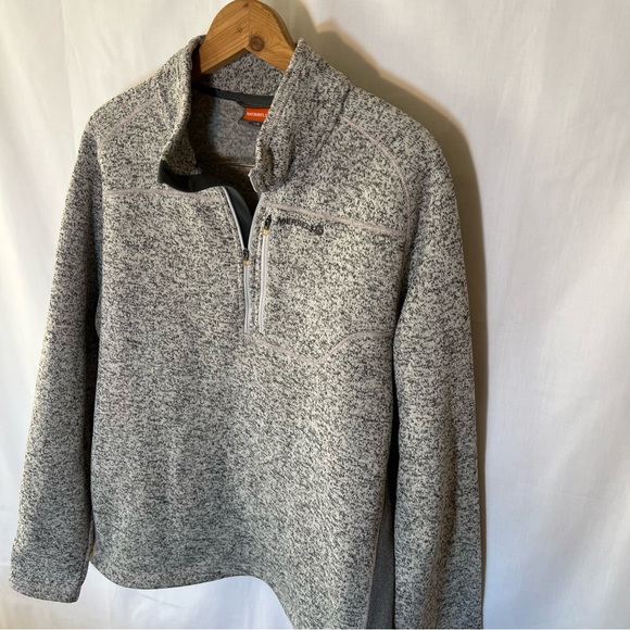 Merrell 1/4 Zip Pullover Gray Men’s Large - Picture 1 of 8